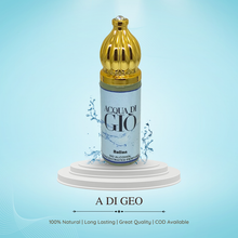A D GEO Perfume For Men Non-Alcoholic Fragrance 8ml Roll On Pack || Bergamot, Marine, Jasmine