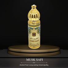 MUSK SAFI Perfume For Men Non-Alcoholic Fragrance 8ml Roll On Pack || White Musk, Rose, Amber