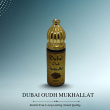 DUBAI OUDH MUKHALLAT Perfume For Men Non-Alcoholic Fragrance 8ml Roll On Pack || Oud, Saffron, Rose