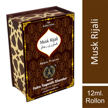 Musk Rizali Kasturi ittar with Musk Fragrance 12ml Rollon Gift Box Pack