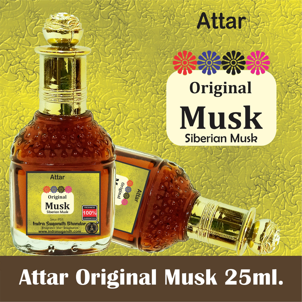 INDRA SUGANDH BHANDAR Musk Attar For Men Women Original Mushk