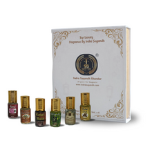 Attar Gift Set Combo Attar For Men Luxury Perfume Set Long Lasting & Alcohol Free Attar/Itra/Ittar 3ml Rollon (Pack Of 6)