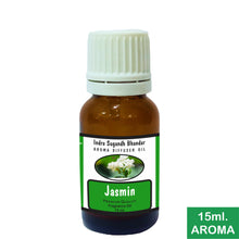 Jasmine Aroma Diffuser Oil - 100% Pure, Natural & Undiluted Essential oils for Home Fragrance, Reed Diffuser, for Aromatherapy & Sleep - Jasmine Essential Oil 15ml Pack