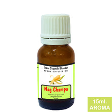 Nag Champa Aroma Diffuser Oil - 100% Pure, Natural & Undiluted Essential oils for Home Fragrance, Reed Diffuser, for Aromatherapy & Sleep - Nag Champa Essential Oil 15ml Pack