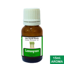 Lemongrass Aroma Diffuser Oil - 100% Pure, Natural & Undiluted Essential oils for Home Fragrance, Reed Diffuser, for Aromatherapy & Sleep - Lemongrass Essential Oil 15ml Pack