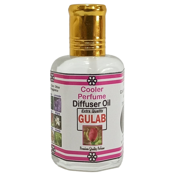 Multipurpose Cooler Perfume & Diffuser Oil Premium Rose 25ml Pack Indra Sugandh Bhandar