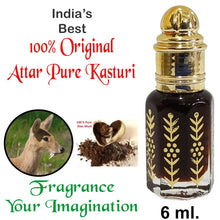 Natural Series 100% Pure Kasturi Oil 6ml Rollon Fancy Pack