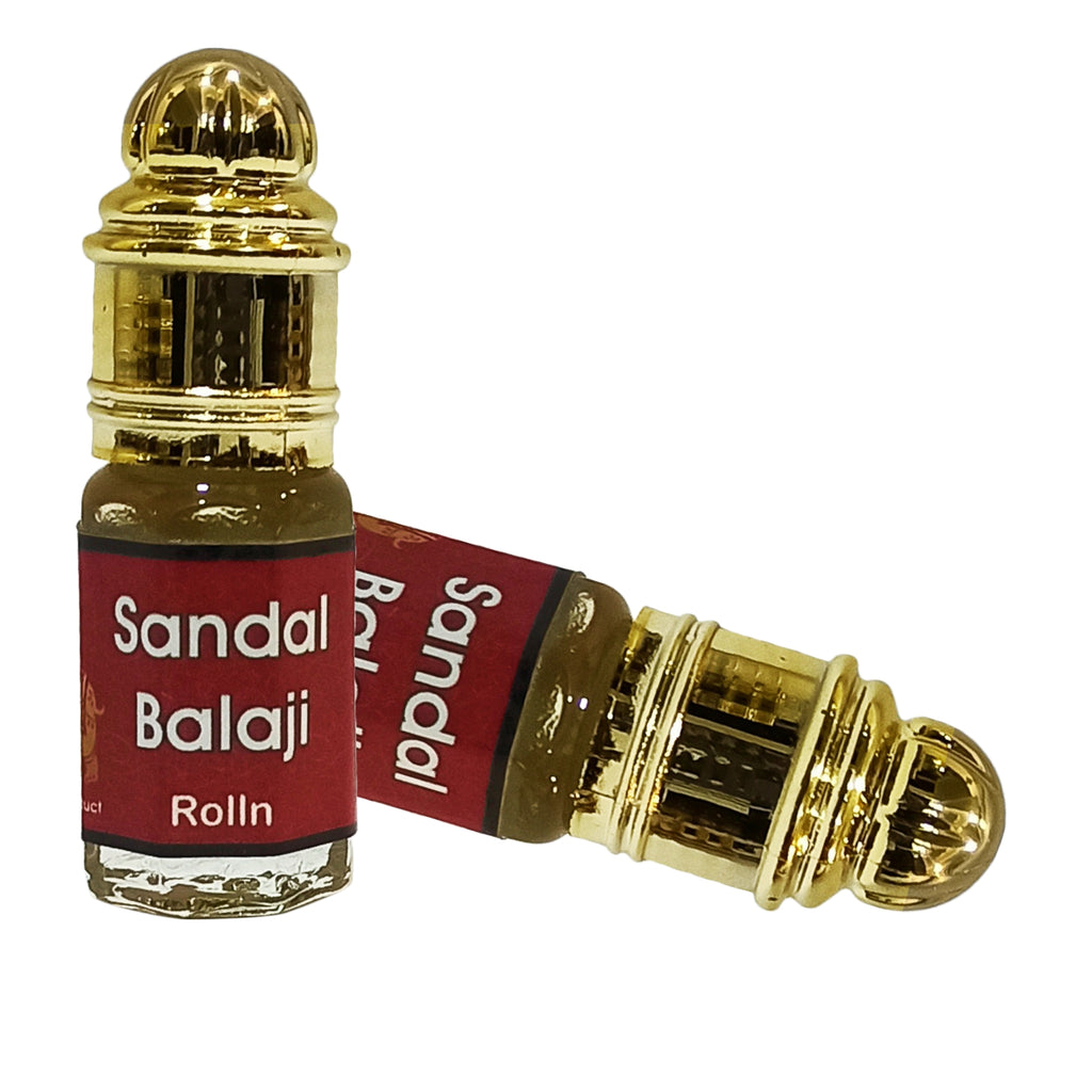 Balaji Chandan 3ml Roll on Pack Indra Sugandh Bhandar