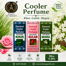 Khus Gulab Mogra Refreshing Cooler Perfumes