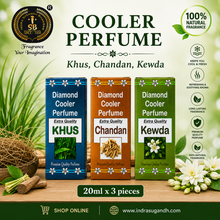 Premium Khus, Chandan & Kewda Fragrance Collection – Long-Lasting Aroma Oil for Air Coolers, Diffusers & Humidifiers | Fresh Earthy, Woody & Floral Home Fragrance | 22ml x 3 Bottles Combo Pack  Product Description: