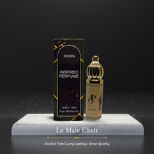LE MALE ELIXIR JP Perfume For Men Non-Alcoholic Fragrance 8ml Roll On Pack ||  Lavender, Honey, Vanilla