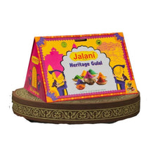 Starch Gulal 300gms 3 x 100gms Jalani Heritage Gulal Herbal Gulal Skin Friendly and Eco Friendly Pack Of 3