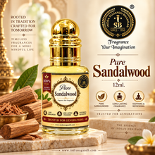 Yellow Royal Sandal Attar Premium Sandalwood Perfume Oil for Men & Women | Long-Lasting Alcohol-Free Fragrance