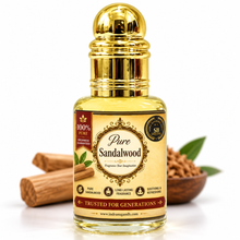 Yellow Royal Sandal Attar Premium Sandalwood Perfume Oil for Men & Women | Long-Lasting Alcohol-Free Fragrance