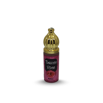 TURKISH ROSE Perfume For Men Non-Alcoholic Fragrance 8ml Roll On Pack ||  Rose Damascena, Saffron, Patchouli