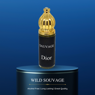 WILD SOUVAGE Perfume For Men Non-Alcoholic Fragrance 8ml Roll On Pack ||  Bergamot, Sichuan Pepper, Ambroxan