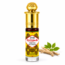 Astgandha Attar  – Alcohol-Free Perfume Oil | Traditional Kasturi, Amber, Kesar, Chandan, Gulab, Oudh & Hina Fragrance