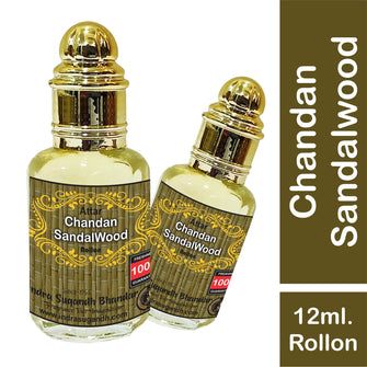 Original Sandalwood|Chandan Exotic Sandal 12ml Rollon Pack