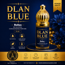 D Blue Inspired Attar for Men & Women – Premium Non-Alcoholic Perfume Oil | Bergamot, Ambroxan & Patchouli Notes | Long-Lasting Fresh Woody Aromatic Fragrance
