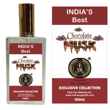 Chocolate Musk Perfume for Men & Women – Sweet & Musky Fragrance | Premium Chocolate Perfume Spray | Rich, Warm & Long-Lasting Aroma | 100ml Luxury Pack