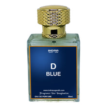 D Blue Inspired Attar for Men & Women – Premium Non-Alcoholic Perfume Oil | Bergamot, Ambroxan & Patchouli Notes | Long-Lasting Fresh Woody Aromatic Fragrance
