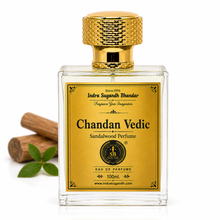 Chandan Vedic Perfume for Men & Women – Premium & Pure Karnataka Sandalwood Eau De Parfum Spray | Long-Lasting Woody, Floral & Fresh Luxury Fragrance | Unisex Perfume
