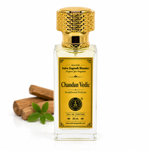 Chandan Vedic Perfume for Men & Women – Premium & Pure Karnataka Sandalwood Eau De Parfum Spray | Long-Lasting Woody, Floral & Fresh Luxury Fragrance | Unisex Perfume