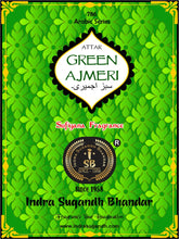 Green Ajmeri Mild ittar Fragrance & Strong 12ml Rollon Gift Box Pack