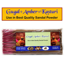 Agarbatti For Pujan GUGGAL AMBER Kasturi 100gm Pack