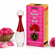 Kashmir Ka Gulab Attar for Men & Women – Premium Alcohol-Free Rose Perfume Oil | Long-Lasting Floral Fragrance