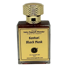Black Musk|Kasturi Original Musky, Woody & Spicy Long Lasting Eau De Parfum 50ml Spray Pack