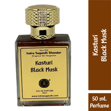 Black Musk|Kasturi Original Musky, Woody & Spicy Long Lasting Eau De Parfum 50ml Spray Pack
