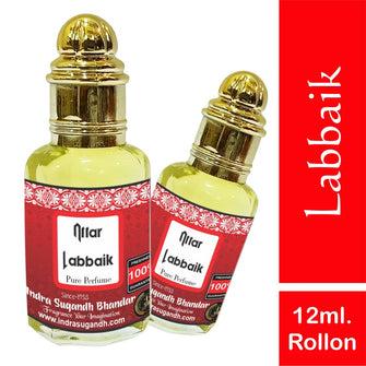 Labbaik Mild & Sweet Unisex Arabic Perfume 12ml Rollon Pack