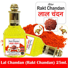Lal Chandan Real & Pure Rakta Sandalwood Red Combination Perfume 24 Hours 25ml Rollon Pack