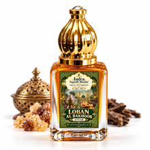 Loban Al Bakhoor Attar – Premium Puja Itra | Traditional Loban & Bakhoor Inspired Fragrance | Natural Herbal Attar Blend | Long-Lasting Alcohol-Free Ittar | 15ml Luxury Roll-On