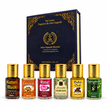 Attar Gift Set for Men & Women – Premium Luxury Perfume Oil Collection | 100% Alcohol-Free | Long-Lasting Roll-On Attars | Unisex Fragrance Gift Combo | 3ml Each (Pack of 6)