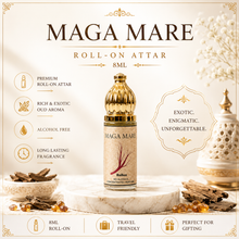 Mega Mare Perfume For Men Non-Alcoholic Fragrance 8ml Roll On Pack || Bergamot, Marine, Ambroxan