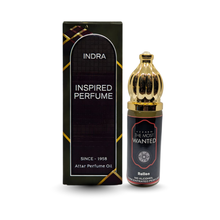 WANTED Perfume For Men Non-Alcoholic Fragrance 8ml Roll On Pack ||  Cardamom, Caramel, Amberwood