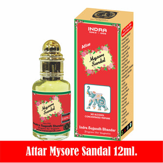 Mysore Sandal Non Alcoholic Long Lasting 12ml Rollon Pack