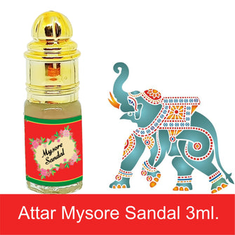 Mysore Sandal Non Alcoholic Long Lasting 3ml Rollon Pack