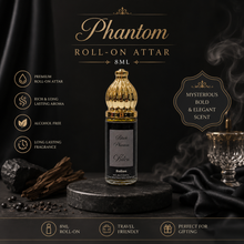 Phantom Perfume For Men Non-Alcoholic Fragrance 8ml Roll On Pack || Rum, Coffee, Sandalwood