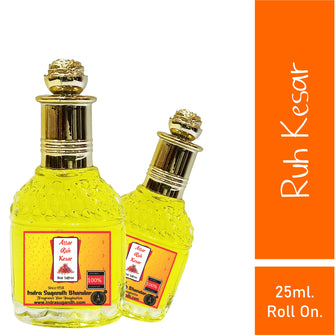 Ruh Kesar Zafran Luxurious Real & Natural Saffron 25ml Rollon Pack