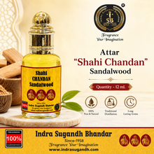 Shahi Royal Chandan Pure Attar Luxurious Karnataka Sandalwood Blend | Smooth, Woody & Elegant Aroma