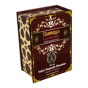 Shanaya Premium Non Alcoholic attar with Pure Arabic 12ml Rollon Gift Box Pack
