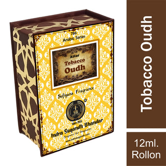 Tobacco Oudh Strong Agarwood Alcohol Free 12ml Rollon Gift Box Pack