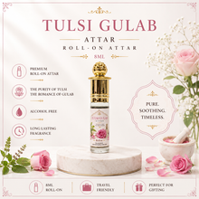 Tulsi Gulab Perfume For Men Non-Alcoholic Fragrance 6ml Roll On Pack || Fresh Tulsi, Rose, Sandalwood & Musk