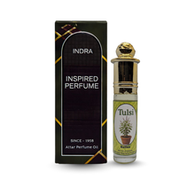Tulsi Luxury Attar Natural Holy Basil Plant Alcohol Free tra/Ittar 6ml Roll-on  Pack