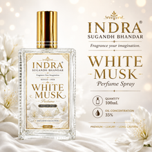 White Kasturi Musk Perfume for Men & Women – Premium White Musk Eau De Parfum Spray | Long-Lasting Soft Musky Fragrance | Luxury Unisex Perfume