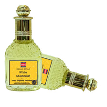 White Mukhallat Attar – Premium Blended Perfume Oil for Men & Women | Long-Lasting Alcohol-Free Fragrance