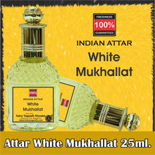 White Mukhallat Attar – Premium Blended Perfume Oil for Men & Women | Long-Lasting Alcohol-Free Fragrance